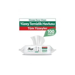 Sleepy 100'lü Easy Clean Yüzey Temizleme Havlusu