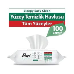 Sleepy 100'lü Easy Clean Yüzey Temizleme Havlusu