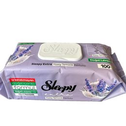 Sleepy 100'lü Extra Doğal Lavanta Yağı Yüzey Temizlik Havlusu
