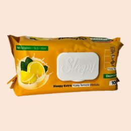 Sleepy 100'lü Extra Doğal Limon Yağı Yüzey Temizlik Havlusu