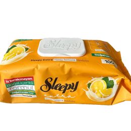 Sleepy 100'lü Extra Doğal Limon Yağı Yüzey Temizlik Havlusu