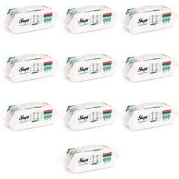 Sleepy 10x100'lü Easy Clean Beyaz Sabun Katkılı Yüzey Temizlik Havlusu