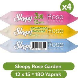 Sleepy 12x15 180 Yaprak Rose Garden Cep Mendili