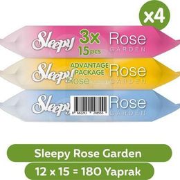 Sleepy 12x15 180 Yaprak Rose Garden Cep Mendili