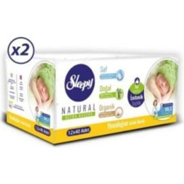 Sleepy 24x40'lı Natural Yenidoğan Islak Pamuklu Havlu