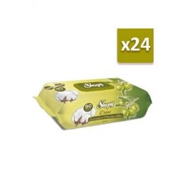 Sleepy 24x90'lı Zeytinyağlı Islak Havlu