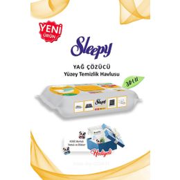 Sleepy 30'lu Easy Clean Süper Yağ Çözücü Havlu