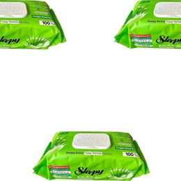Sleepy 3x100'lü Extra Doğal Aloe Vera Özü Yüzey Temizlik Havlusu