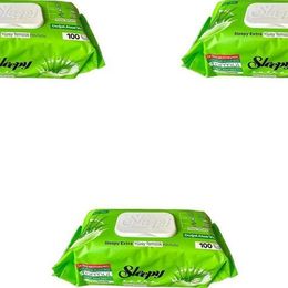 Sleepy 3x100'lü Extra Doğal Aloe Vera Özü Yüzey Temizlik Havlusu