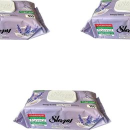 Sleepy 3x100'lü Extra Doğal Lavanta Yağı Yüzey Temizlik Havlusu