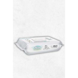 Sleepy 3x40 Yaprak Bio Natural Islak Havlu