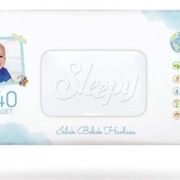 Sleepy 40'lı Bio Natural Yenidoğan Islak Havlu