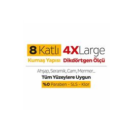 Sleepy 50 Yaprak Easy Clean Arap Sabunu Katkılı Mopa Uyumlu Yer Temizlik Havlusu