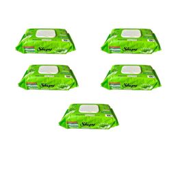 Sleepy 5x100'lü Extra Doğal Aloe Vera Özü Yüzey Temizlik Havlusu