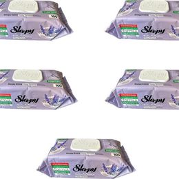 Sleepy 5x100'lü Extra Doğal Lavanta Yağı Yüzey Temizlik Havlusu