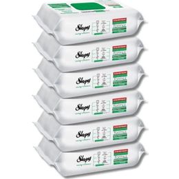 Sleepy 6x100 Yaprak Easy Clean Beyaz Sabun Katkılı Yüzey Temizlik Bezi