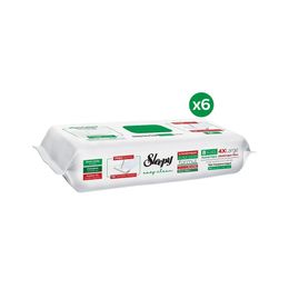 Sleepy 6x50'li Easy Clean Beyaz Sabun Katkılı Mopa Uyumlu Yer Temizlik Havlusu