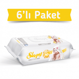Sleepy 6x90'lı Sensitive Islak Mendil