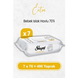 Sleepy 7x70'li Extra Islak Bebek Havlusu