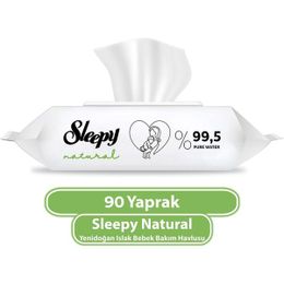 Sleepy 90'lı Natural Yenidoğan Islak Mendili