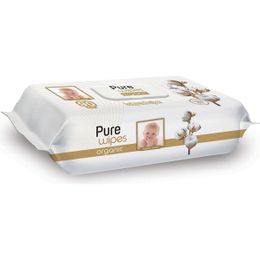 Sleepy 90'lı Pure Baby Organic Pamuk Islak Mendil