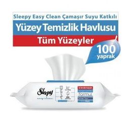 Sleepy Çamaşır Suyu Katkılı 100 Yaprak Yüzey Temizlik Havlusu