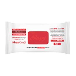 Sleepy Easy 100 Yaprak Clean Kiraz Çiçeği Yüzey Temizlik Havlusu
