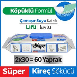 Sleepy Easy Clean 2x30 Süper Yağ Çözücü Havlu