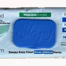 Sleepy Easy Clean 30 Yaprak Süper Kireç Sökücü Havlu