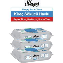 Sleepy Easy Clean 3x30 Süper Kireç Sökücü Havlu