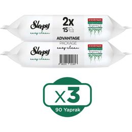 Sleepy Easy Clean 6x15 Yaprak Yüzey Temizlik Havlusu