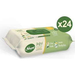 Sleepy Organik Pamuklu 24x50 Adet Islak Mendil