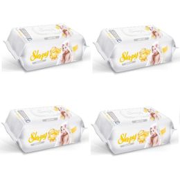 Sleepy Sensitive 4x90 Yaprak Islak Mendil