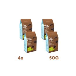 Slim 4x50 gr Bitter Kakaolu Karabuğdaylı Rice Pops
