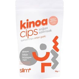 Slim Plus 35 gr Glütensiz Soğan Sarımsak Kinoa Cipsi