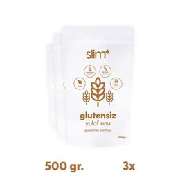 Slim Plus 3x500 gr Glütensiz Yulaf Unu