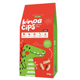 Slimplus 20 gr Glutensiz Vegan Yağsız Sade Kinoa Cipsi