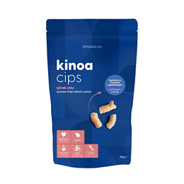 Slimplus 35 gr Glutensiz Vegan Yağsız Çörekotlu Kinoa Cipsi