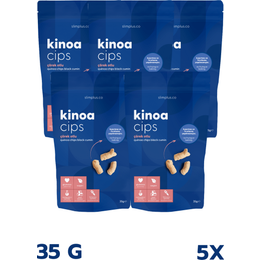 Slimplus 35 gr Glutensiz Vegan Yağsız Çörekotlu Kinoa Cipsi
