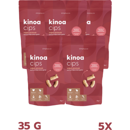 Slimplus 35 gr Glutensiz Vegan Yağsız Soğan Sarımsak Kinoa Cipsi
