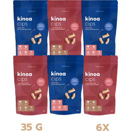 Slimplus 35 gr Glutensiz Vegan Yağsız Soğan Sarımsak Kinoa Cipsi