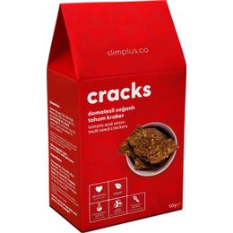 Slimplus 50 gr Domates Soğanlı Glutensiz Vegan Tohum Kraker