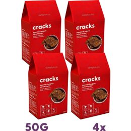 Slimplus 50 gr Domates Soğanlı Glutensiz Vegan Tohum Kraker