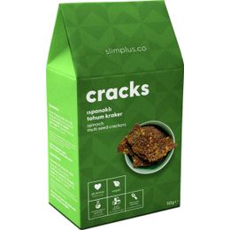 Slimplus 50 gr Slim Plus Ispanaklı Vegan ve Glutensiz Tohum Kraker Cracks