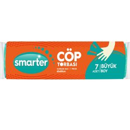 Smarter 3'lü 65x80 Büyük Boy Çöp Torbası