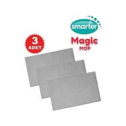Smarter 3'lü Magic Paspas Mandallı Yedek Mop