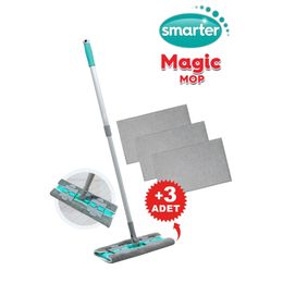 Smarter 3'lü Magic Paspas Mandallı Yedek Mop