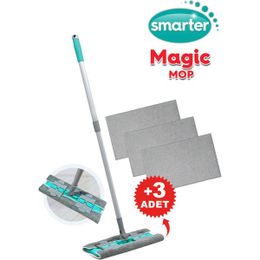Smarter 3'lü Magic Paspas Mandallı Yedek Mop