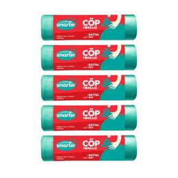 Smarter 5'li Battal Boy Çöp Torbası