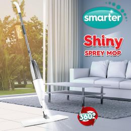 Smarter Beyaz Shiny Sprey Mop Set